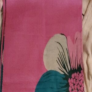 Pink Floral Pashmina